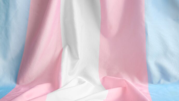 トランスジェンダーを表す旗