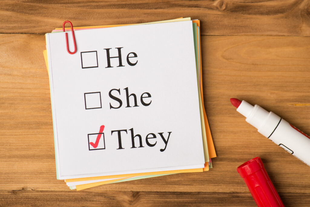「they」の意味とは?ジェンダーニュートラルな代名詞としての使い方を解説