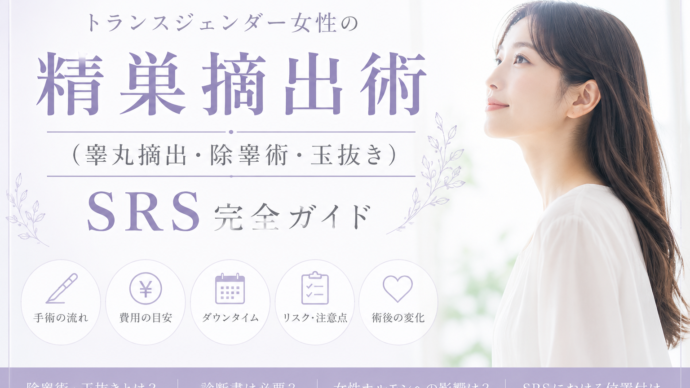 トランスジェンダー女性の精巣摘出術（睾丸摘出・除睾術・玉抜き）：SRS完全ガイド